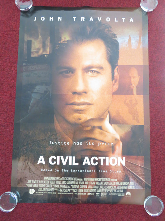 A Civil Action - B US One Sheet Rolled Poster John Travolta Robert Duvall 1998