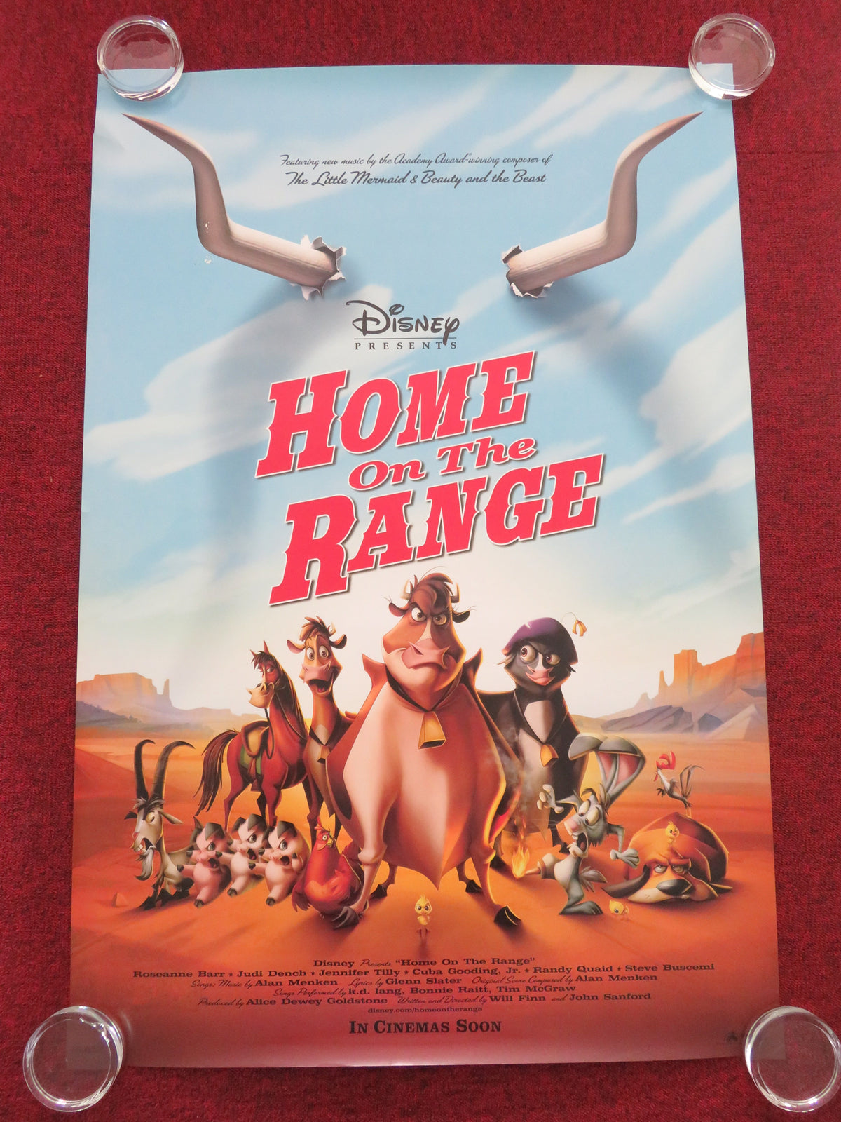 Home on the Range - B US One Sheet Rolled Poster Disney Judi Dench 2004
