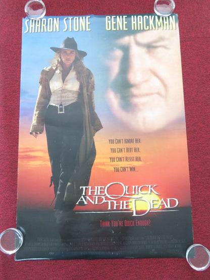 The Quick and the Dead US One Sheet Rolled Poster S. Stone Gene Hackman 1995