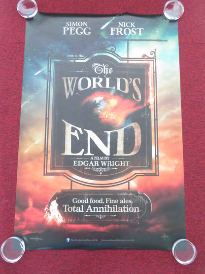 The World's End US One Sheet Rolled Poster Simon Pegg Nick Frost M. Freeman 2013