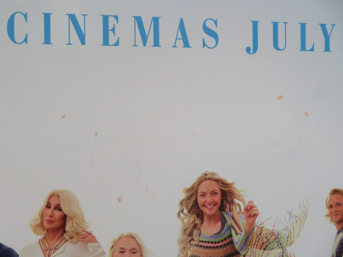 Mamma Mia! Here We Go Again US One Sheet Rolled Poster Streep Colin Firth 2018