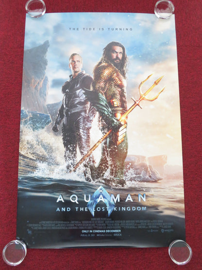 Aquaman and the Lost Kingdom US One Sheet Rolled Poster DC Jason Momoa 2023
