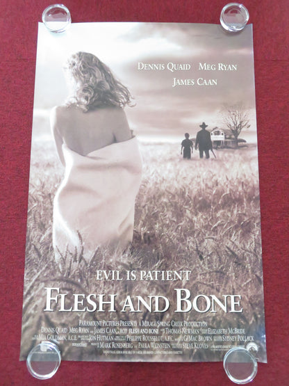 Flesh and Bone US One Sheet Rolled Poster Dennis Quaid Meg Ryan James Caan 1993