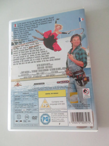 Overboard (DVD) Goldie Hawn Kurt Russell Edward Herrmann 1987 Region 2