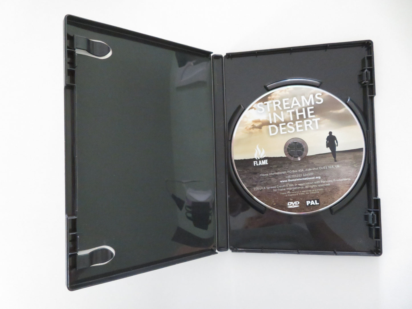 Streams in the Desert (DVD) Flame International Gareth Barton 2019 Region 2