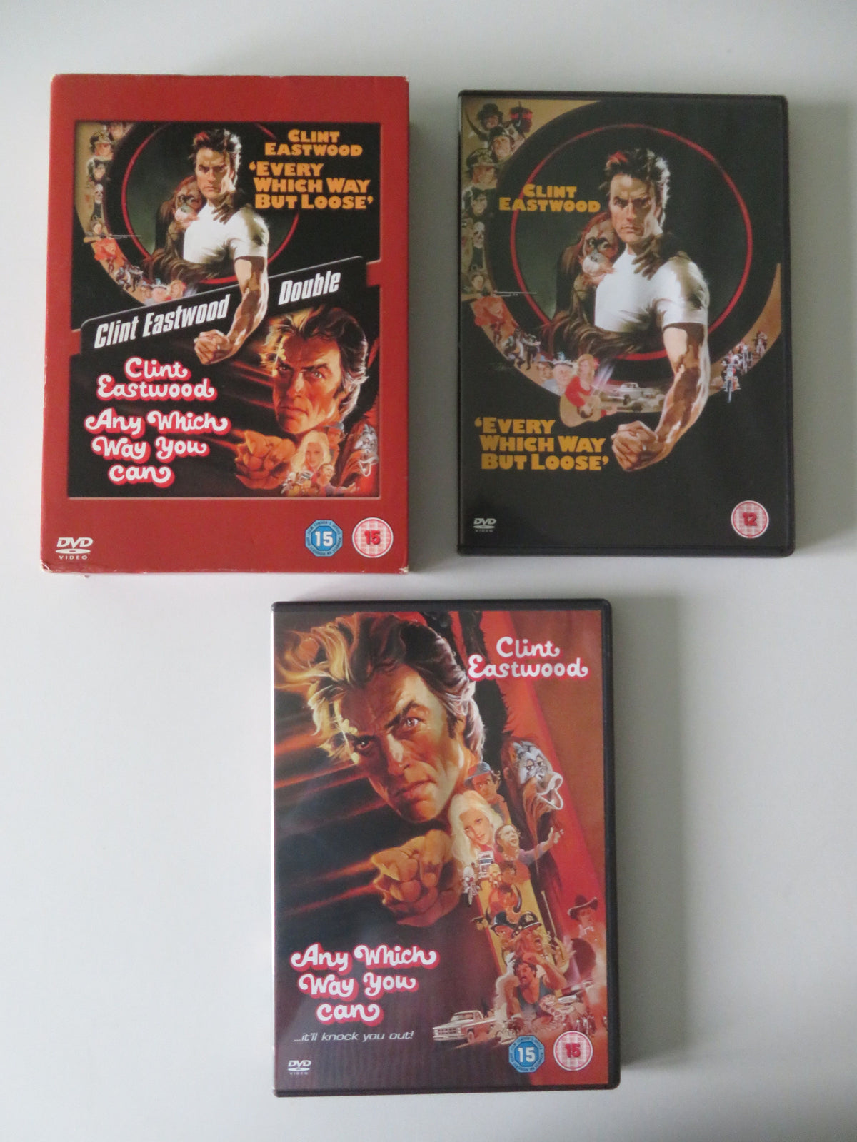 Clint Eastwood Double - Every Which Way But Loose + Any... (DVD BoxSet) Region 2
