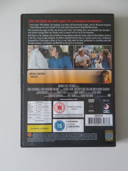 Clint Eastwood Double - Every Which Way But Loose + Any... (DVD BoxSet) Region 2