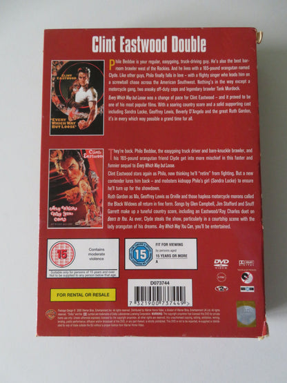 Clint Eastwood Double - Every Which Way But Loose + Any... (DVD BoxSet) Region 2