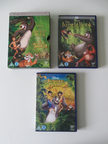 The Jungle Book + The Jungle Book 2 (DVD BoxSet) Disney 1967 + 2003 Region 2