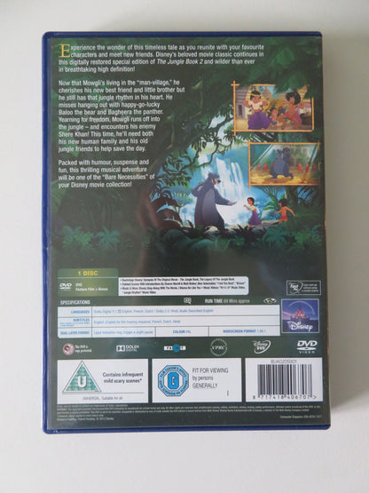 The Jungle Book + The Jungle Book 2 (DVD BoxSet) Disney 1967 + 2003 Region 2