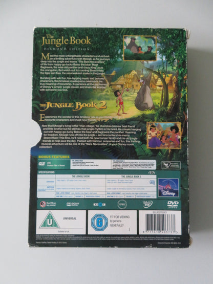 The Jungle Book + The Jungle Book 2 (DVD BoxSet) Disney 1967 + 2003 Region 2
