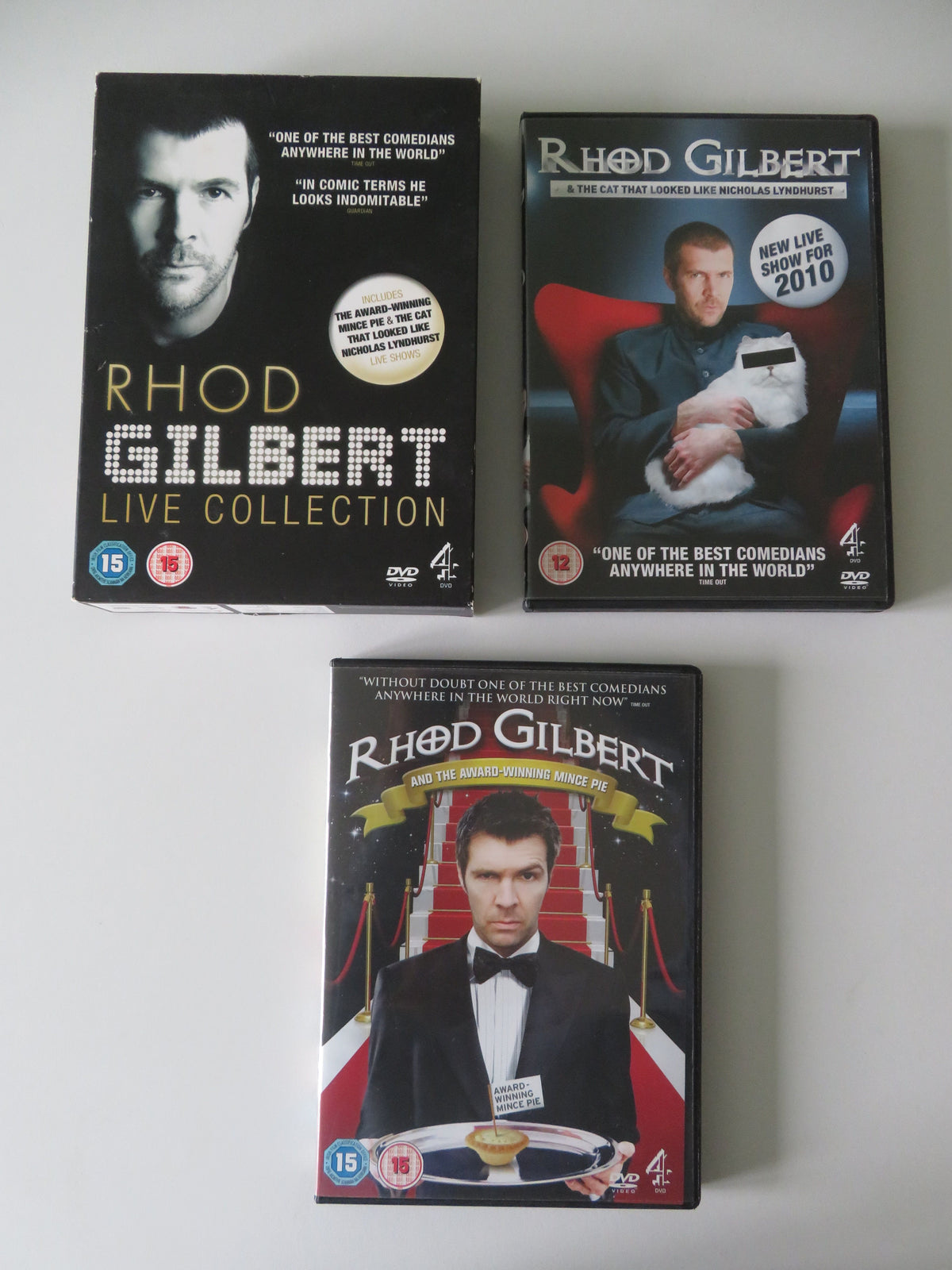 Rhod Gilbert Live Collection (DVD BoxSet) 2009 Region 2