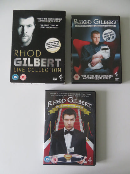 Rhod Gilbert Live Collection (DVD BoxSet) 2009 Region 2