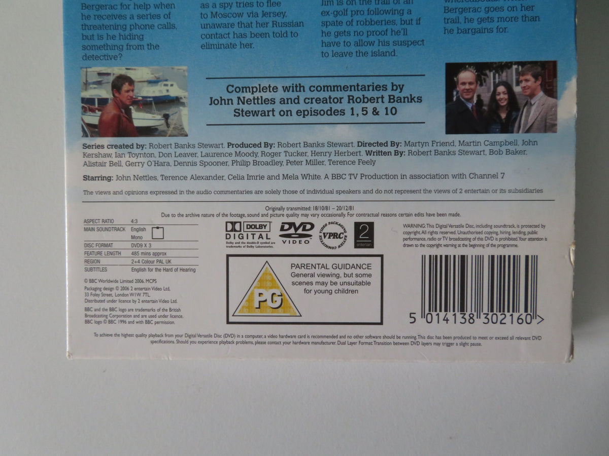 Bergerac - The Complete First Series (DVD BoxSet) John Nettles 1981 Region 2 + 4