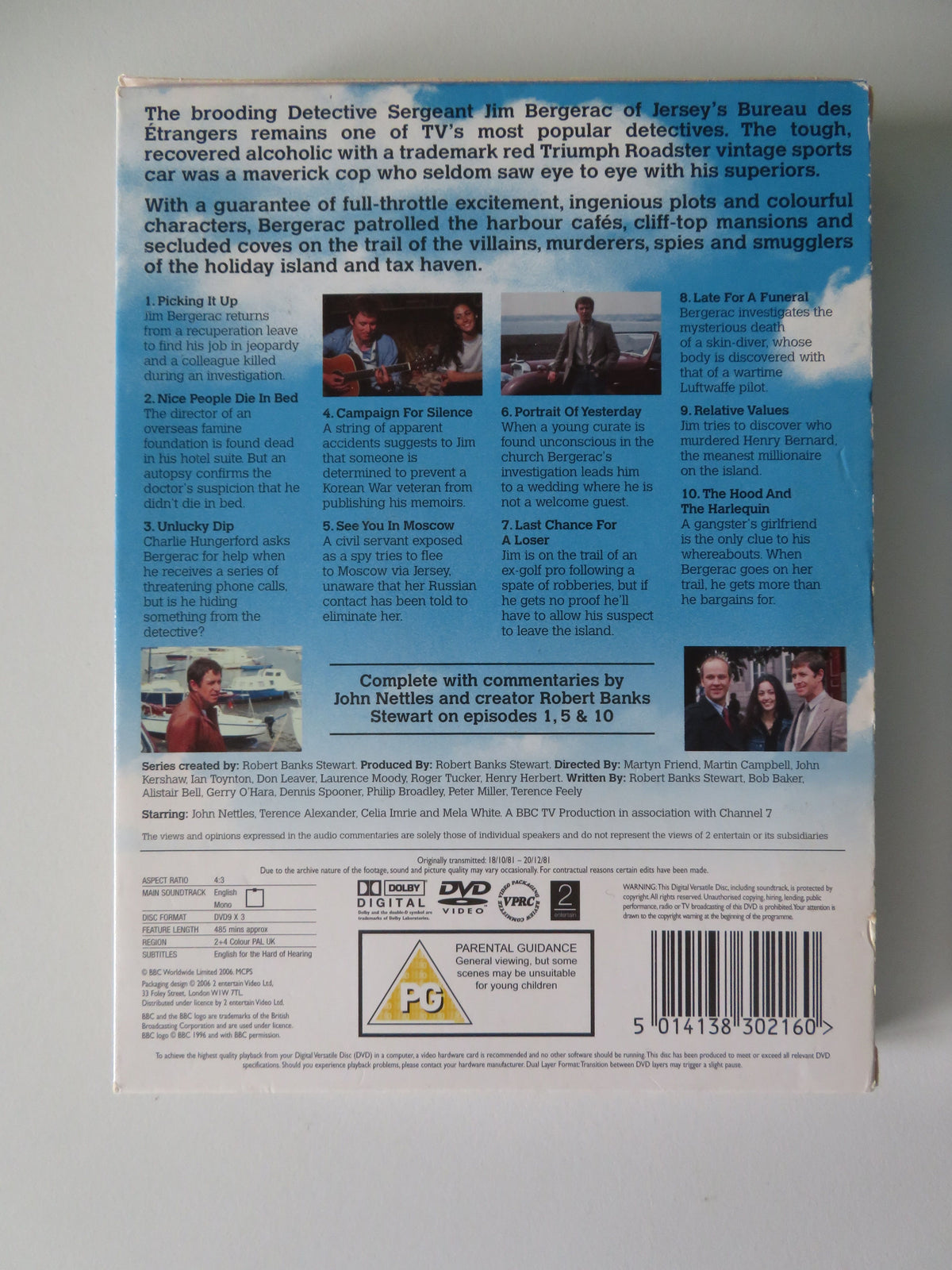 Bergerac - The Complete First Series (DVD BoxSet) John Nettles 1981 Region 2 + 4