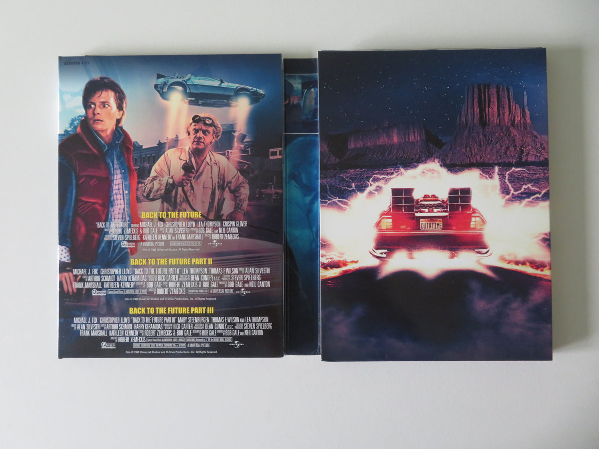 Back to the Future Trilogy (DVD BoxSet) Michael J. Fox C. Lloyd 1985 Region 2, 4