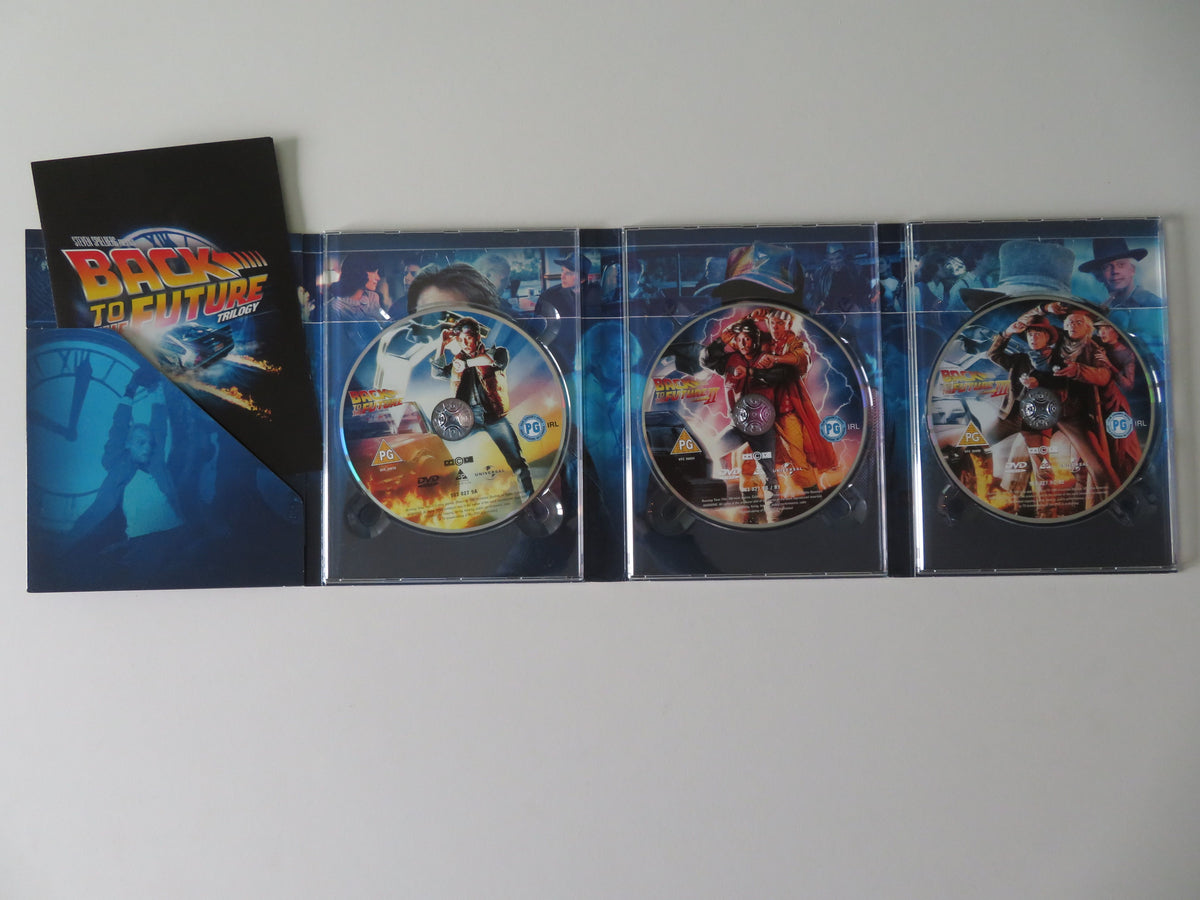 Back to the Future Trilogy (DVD BoxSet) Michael J. Fox C. Lloyd 1985 Region 2, 4