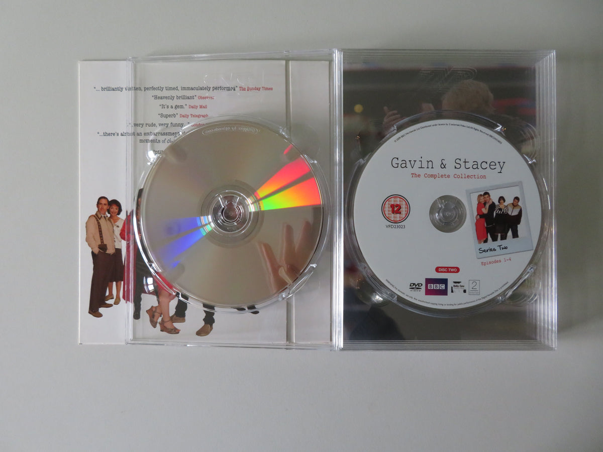 Gavin & Stacey -  The Complete Collection (DVD BoxSet) J. Corden 2007 Region 2+4