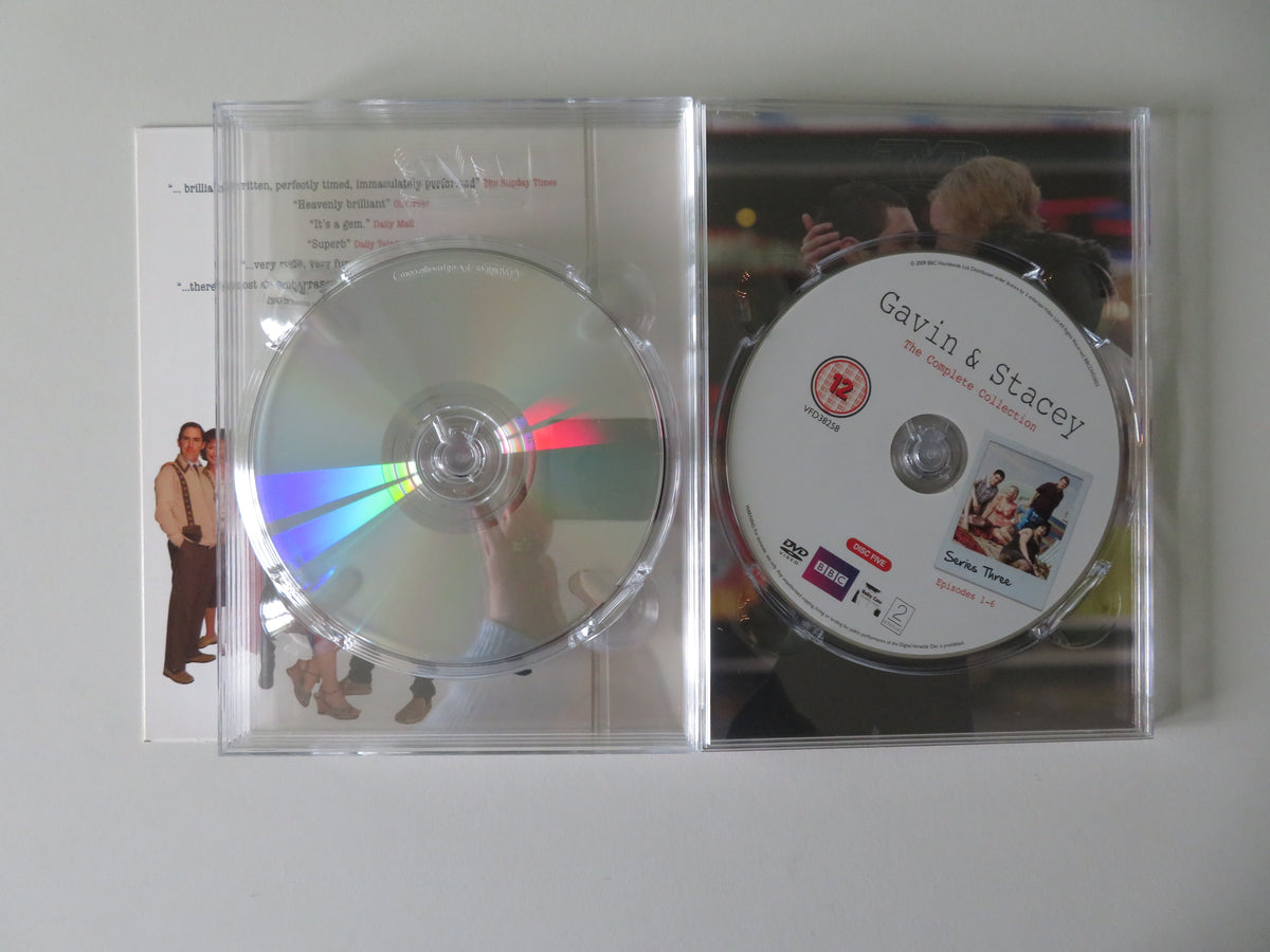 Gavin & Stacey -  The Complete Collection (DVD BoxSet) J. Corden 2007 Region 2+4