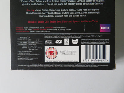 Gavin & Stacey -  The Complete Collection (DVD BoxSet) J. Corden 2007 Region 2+4