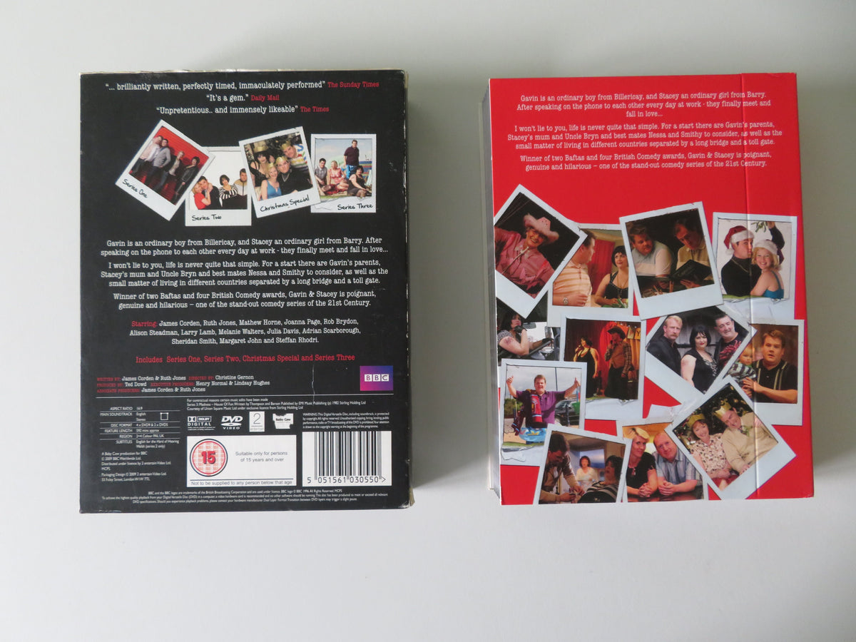 Gavin & Stacey -  The Complete Collection (DVD BoxSet) J. Corden 2007 Region 2+4