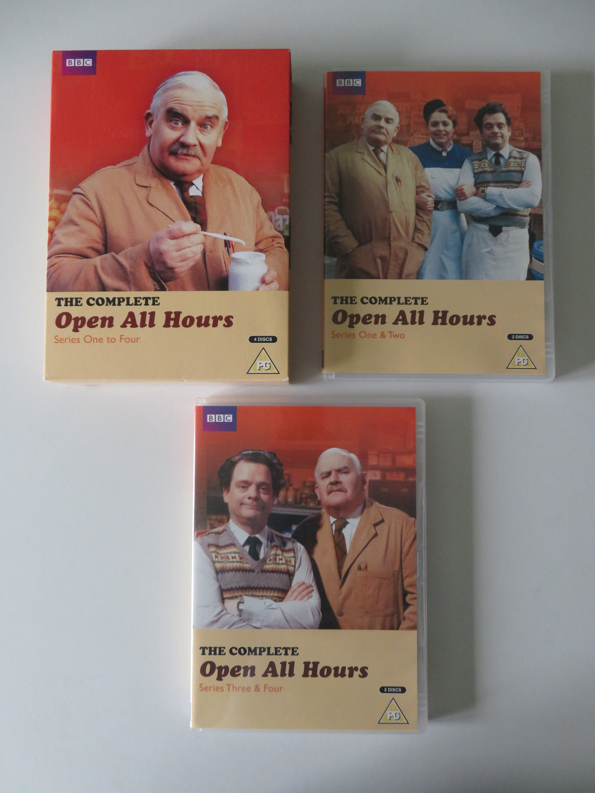 The Complete Open All Hours - Series One to Four (DVD BoxSet) Region 2 + 4