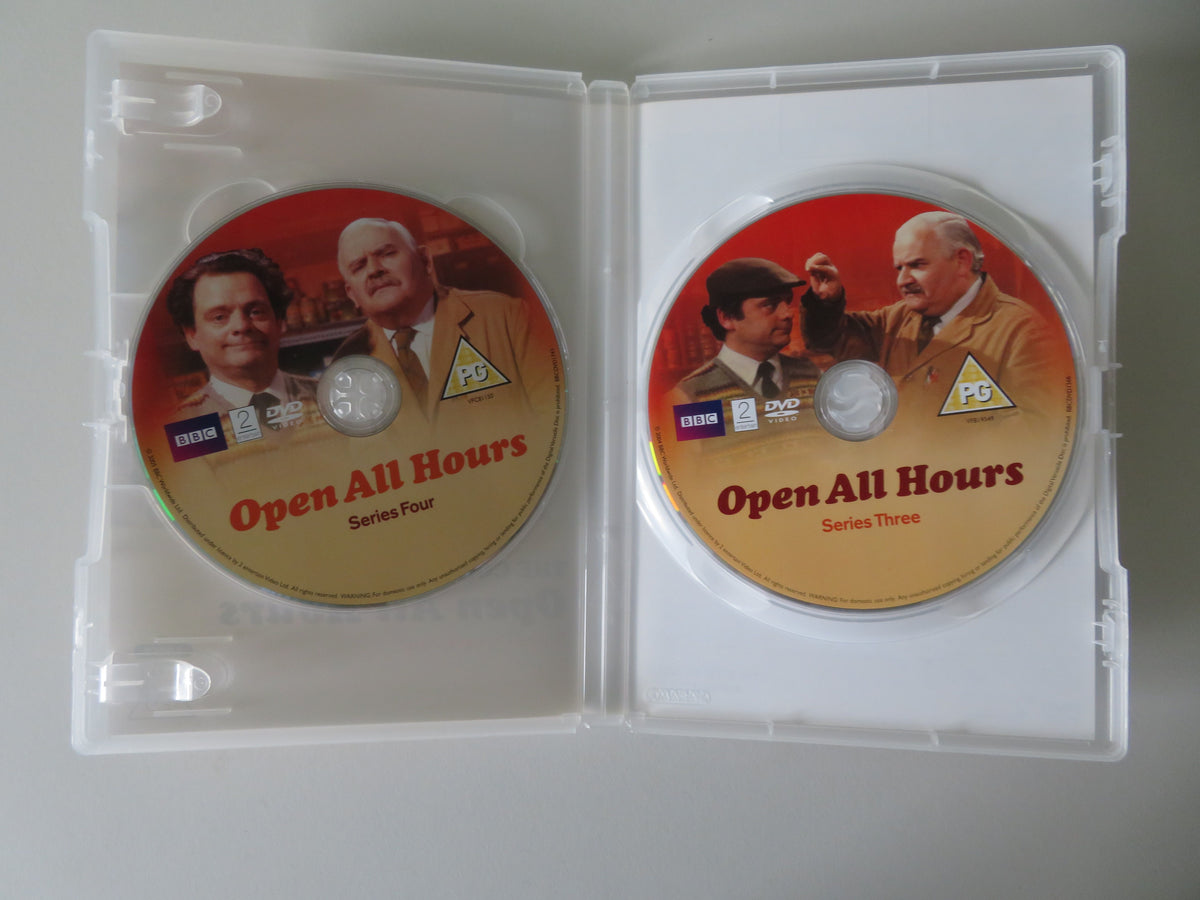 The Complete Open All Hours - Series One to Four (DVD BoxSet) Region 2 + 4