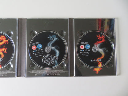 The Girl with the Dragon Tattoo Trilogy -Extended Versions (DVD BoxSet) Region 2