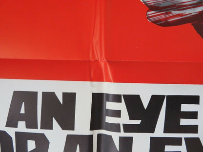 AN EYE FOR AN EYE 1966 US ONE SHEET POSTER RARE ROBERT LANSING P WAYNE - Rendezvous Cinema