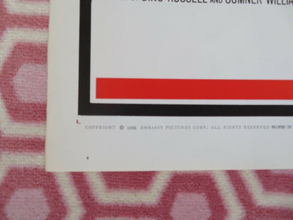 AN EYE FOR AN EYE 1966 US ONE SHEET POSTER RARE ROBERT LANSING P WAYNE - Rendezvous Cinema