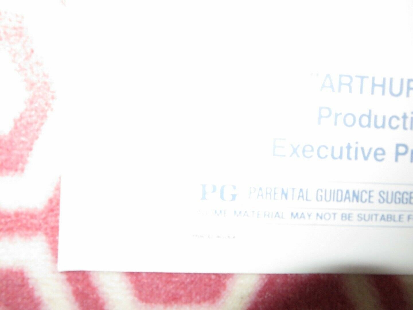 ARTHUR 2 ON THE ROCKS US ONE SHEET POSTER DUDLEY MOORE LIZA MINNELLI - Rendezvous Cinema