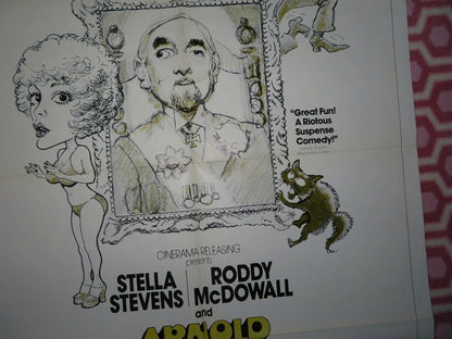 ARNOLD US ONE SHEET POSTER STYLE B STELLA STEVENS RODDY MCDOWALL 1973 - Rendezvous Cinema