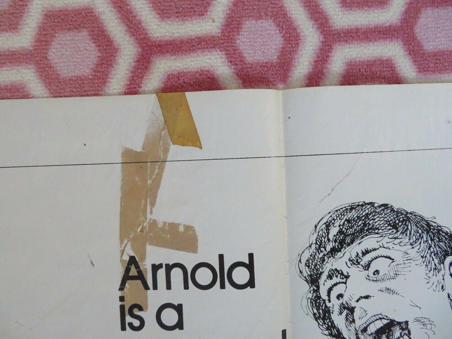 ARNOLD US ONE SHEET POSTER STYLE B STELLA STEVENS RODDY MCDOWALL 1973 - Rendezvous Cinema