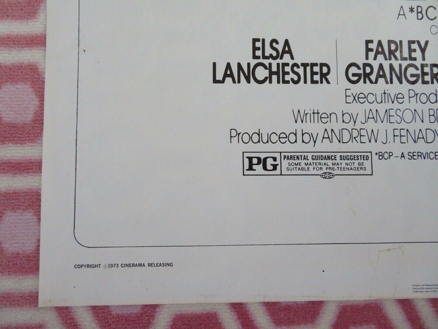 ARNOLD US ONE SHEET POSTER STYLE B STELLA STEVENS RODDY MCDOWALL 1973 - Rendezvous Cinema