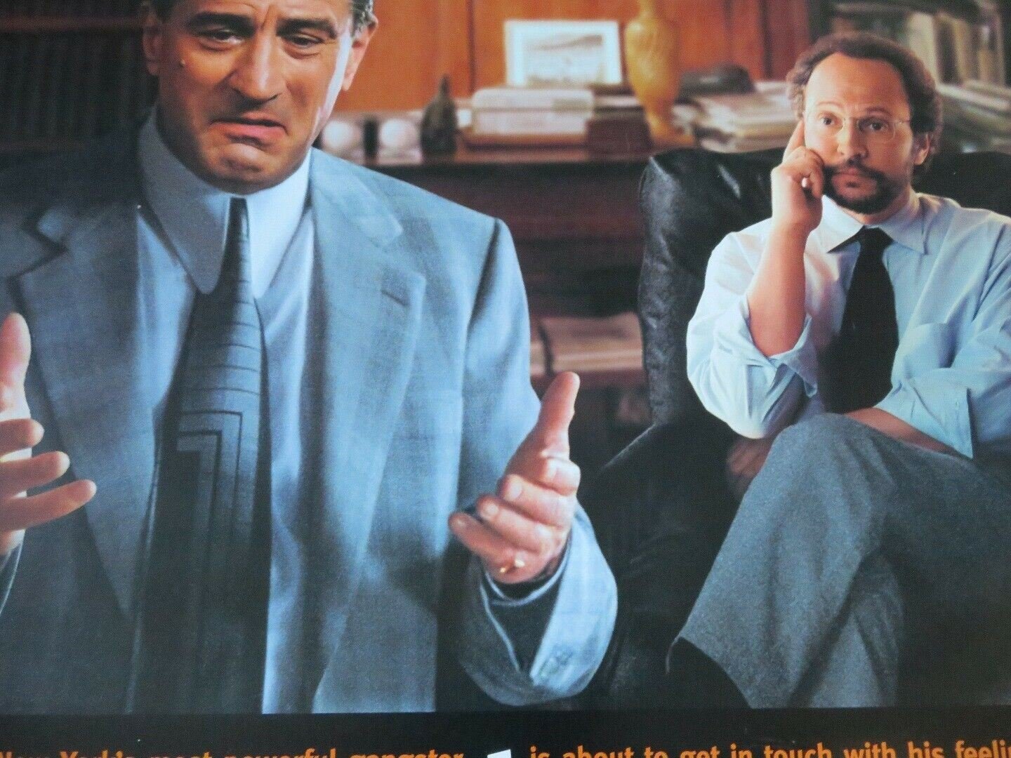 ANALYZE THIS US ONE SHEET ROLLED POSTER ROBERT DE NIRO BILLY CRYSTAL - Rendezvous Cinema