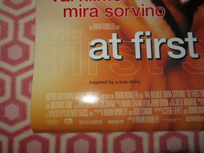 AT FIRST SIGHT US ONE SHEET ROLLED POSTER VAL KILMER MIRA SORVINO '99 - Rendezvous Cinema