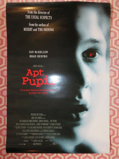 APT PUPIL US ONE SHEET ROLLED POSTER IAN MAKELLEN BRAD RENFRO 1998 - Rendezvous Cinema