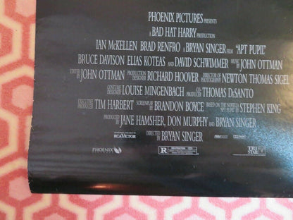 APT PUPIL US ONE SHEET ROLLED POSTER IAN MAKELLEN BRAD RENFRO 1998 - Rendezvous Cinema
