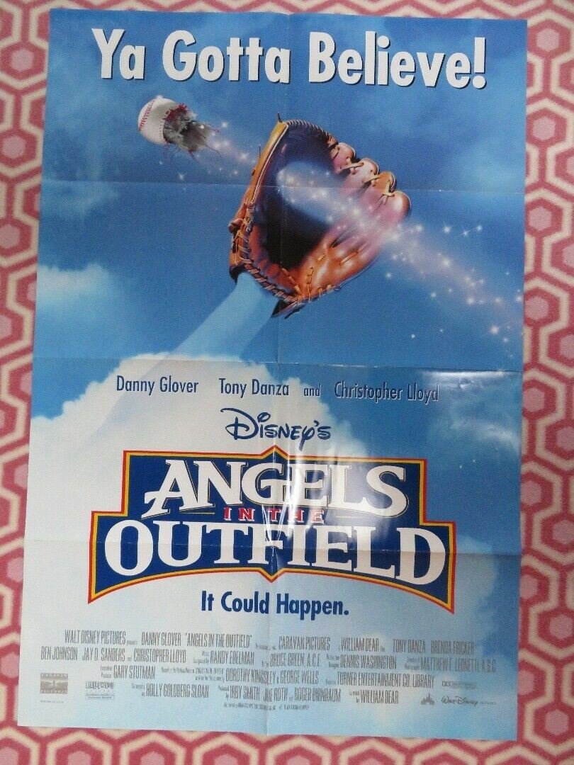 ANGELS IN THE OUTFIELD ONE SHEET POSTER DISNEY DANNY GLOVER 1994 - Rendezvous Cinema