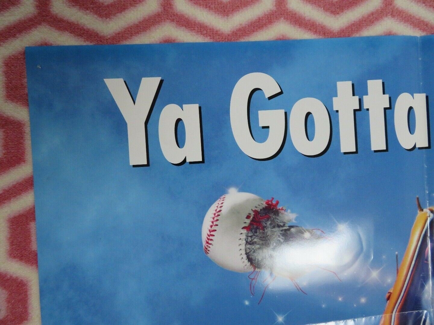 ANGELS IN THE OUTFIELD ONE SHEET POSTER DISNEY DANNY GLOVER 1994 - Rendezvous Cinema