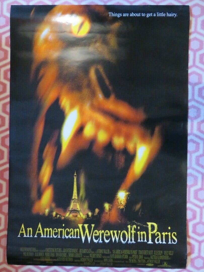 AN AMERICAN WEREWOLF IN PARIS US ONE SHEET ROLLED POSTER 1997 - Rendezvous Cinema