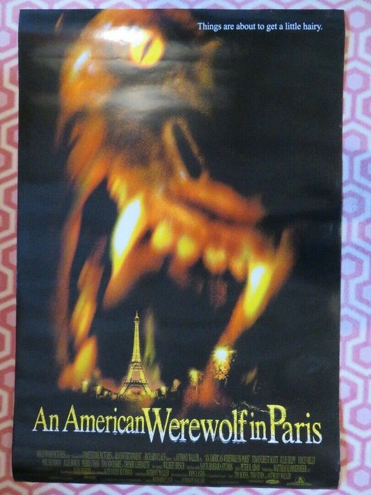 AN AMERICAN WEREWOLF IN PARIS US ONE SHEET ROLLED POSTER 1997 - Rendezvous Cinema