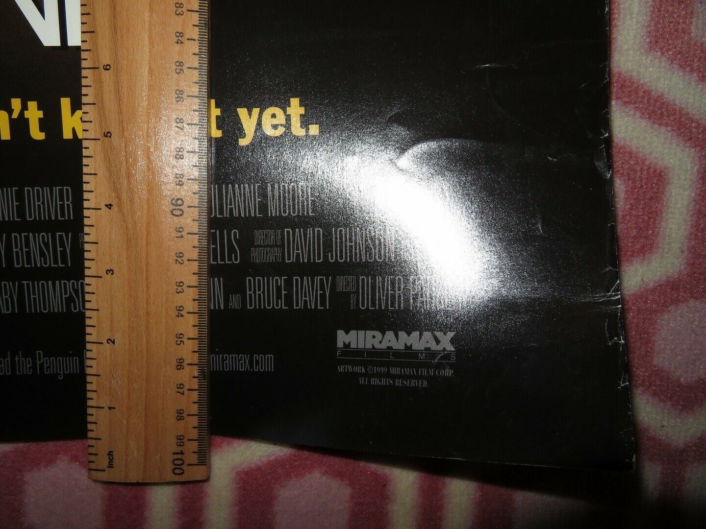 AN IDEAL HUSBAND US ONE SHEET ROLLED POSTER CATE BLANCHETT 1999 - Rendezvous Cinema