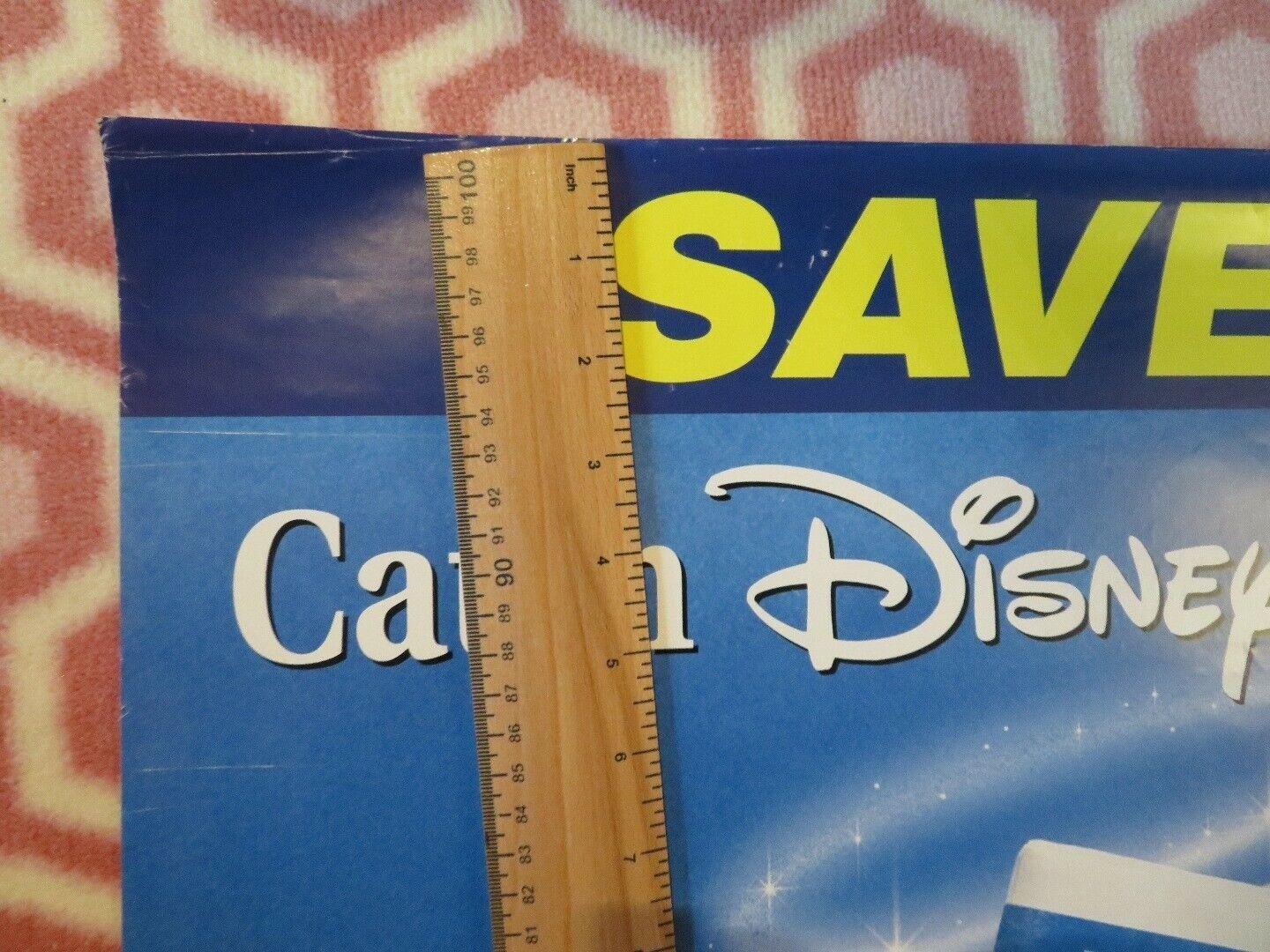 ANGELS IN THE OUTFIELD VHS US ONE SHEET(27"x 41") ROLLED POSTER DISNEY 1994 - Rendezvous Cinema