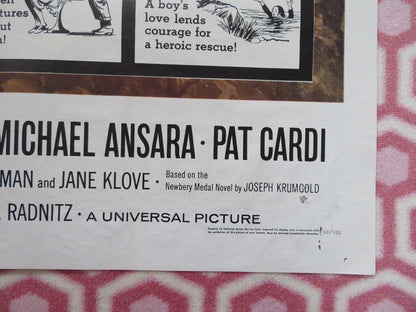 AND NOW MIGUEL US ONE SHEET POSTER GUY STOCKWELL 1966 - Rendezvous Cinema