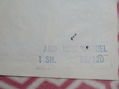 AND NOW MIGUEL US ONE SHEET POSTER GUY STOCKWELL 1966 - Rendezvous Cinema