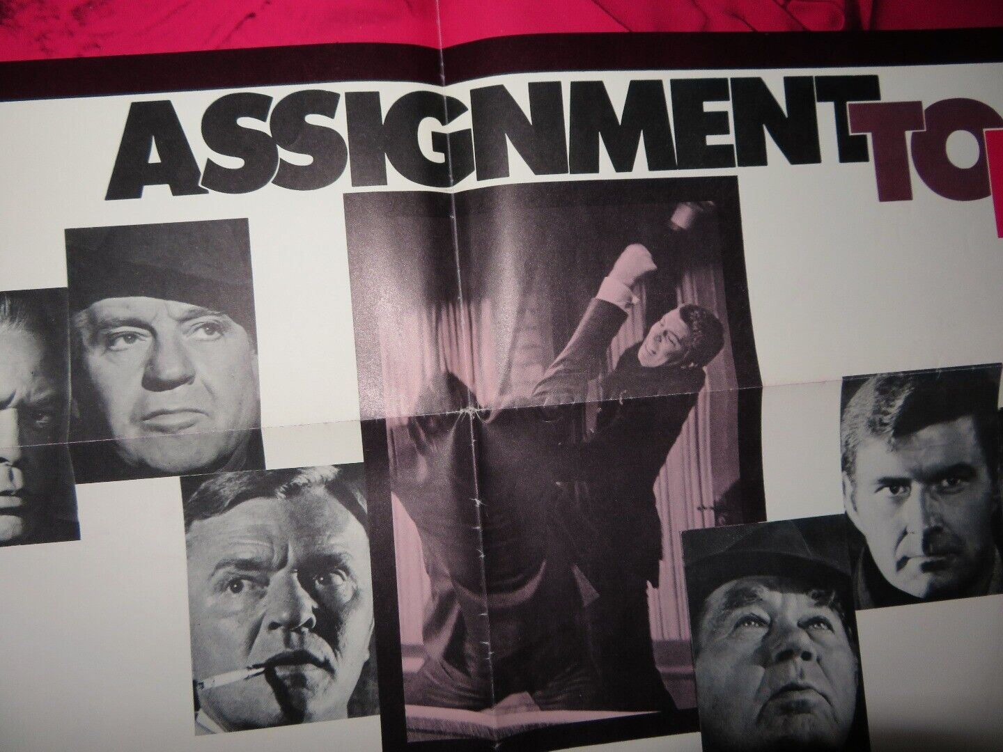 ASSIGNMENT TO KILL US ONE SHEET POSTER PATRICK O'NEAL 1968 - Rendezvous Cinema