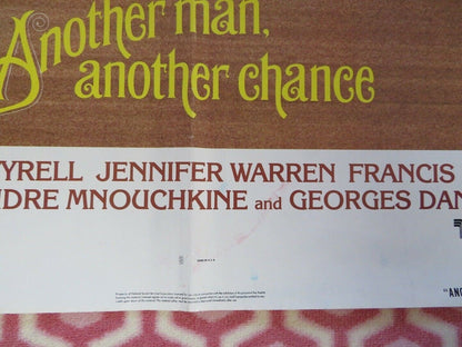 ANOTHER MAN , ANOTHER CHANCE US ONE SHEET POSTER JAMES CAAN 1977 - Rendezvous Cinema