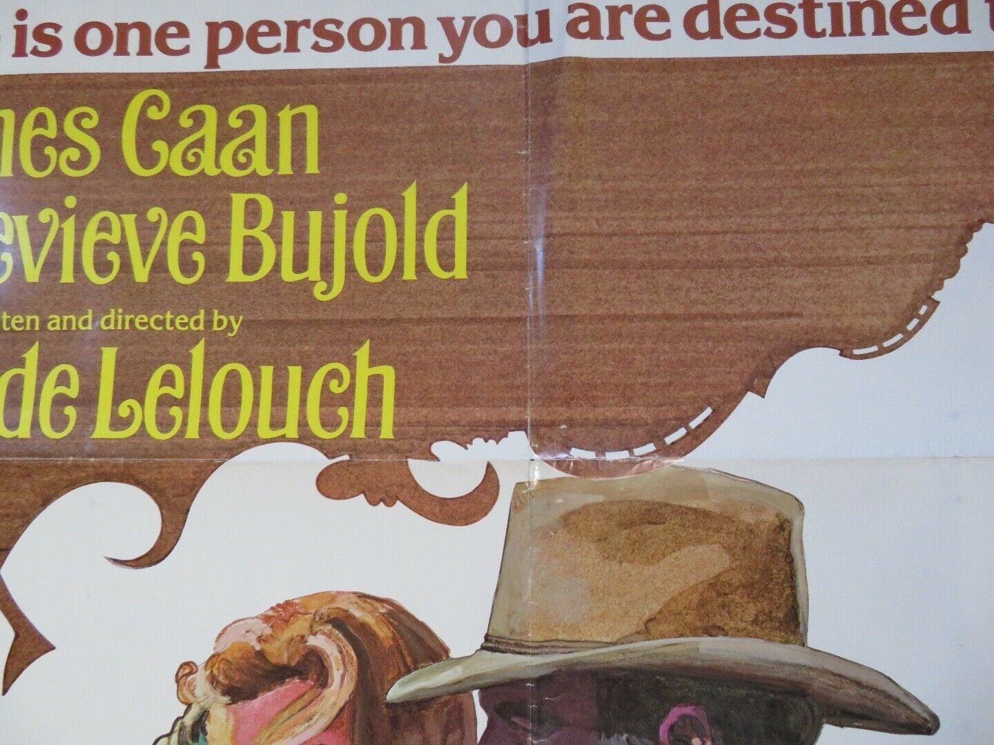 ANOTHER MAN , ANOTHER CHANCE US ONE SHEET POSTER JAMES CAAN 1977 - Rendezvous Cinema