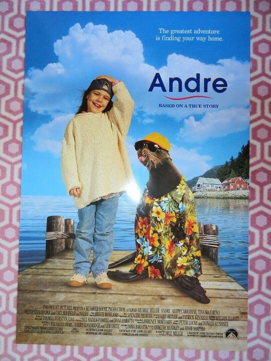 ANDRE US ONE SHEET ROLLED POSTER KEITH CARRADINE TINA MAJORINO 1994 - Rendezvous Cinema
